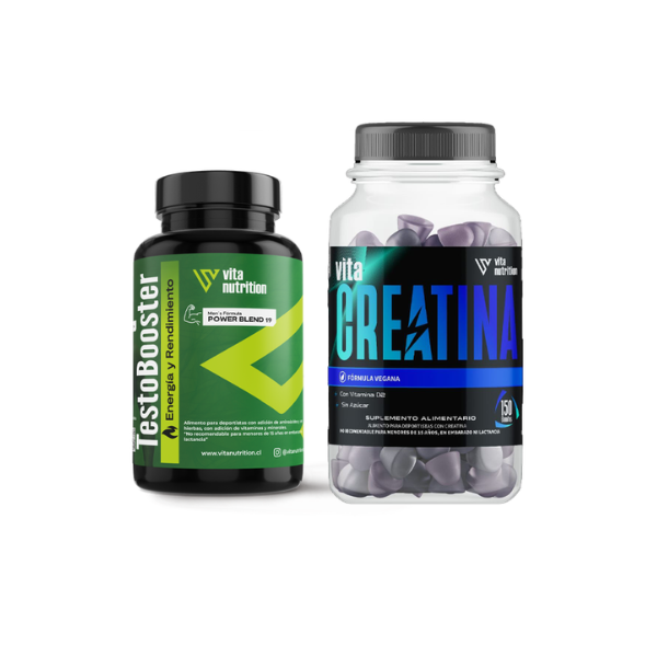 MENpack | TestoBooster + Gomitas de Creatina