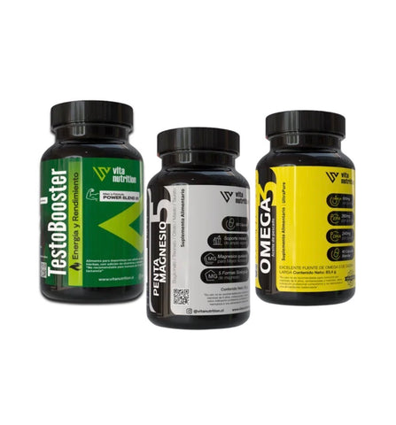 Testobooster + Penta Magnesio + Omega 3