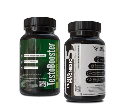 Pack Rendimiento | Testobooster + Penta Magnesio